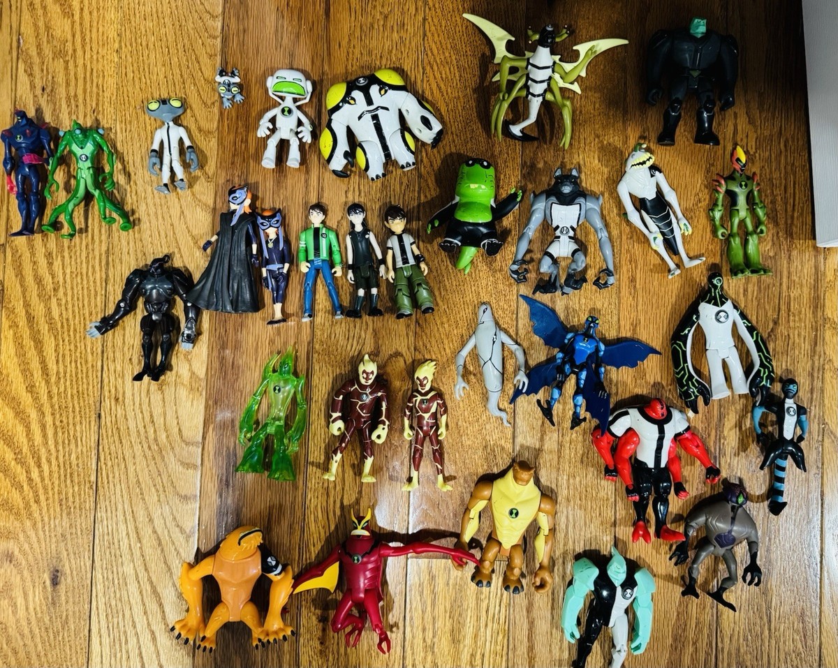 Figurine Ben 10 Humungousaur Ten vintage Alien Action figure Bandai