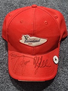 PGA 2006 International Hat Autographed Phil Mickelson Sergio Garcia Greg Norman