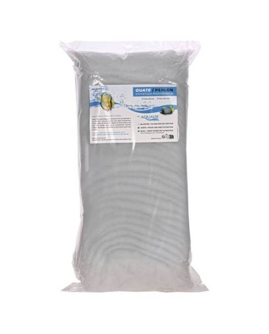 Ouate Aquavie 1kg pour purifier l'eau des grands aquariums