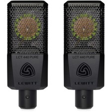 Lewitt LCT 440 PURE SP Großmembran Kondensatormikrofon Paar | Neu