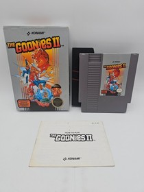 NES The Goonies 2 CIB Complete Nice Box!! Great Condition!!