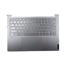 NEW For Lenovo IdeaPad Slim 7 14IAP7 Palmrest Backlit Keyboard Grey 5CB1H82621