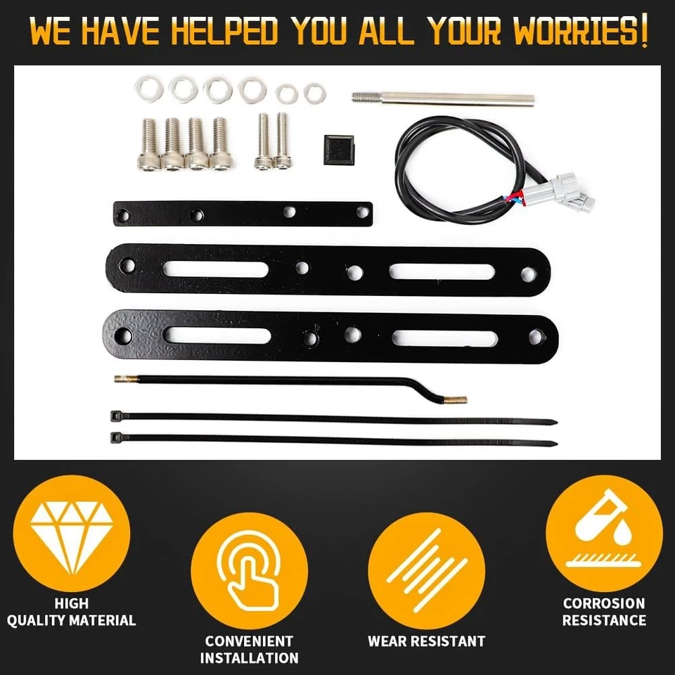 6'' Foot Peg Forward Controls Relocation Kit For Yamaha Bolt R-Spec XVS950 14-23 Foto 3 de 4