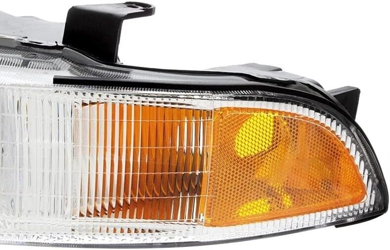 Chrome Headlights Front Lamps Pair Set for 99-01 Mitsubishi Galant Left & Right — 第 3/4 张图片