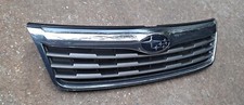 2009 2010 Subaru Forester Front Grille Chrome Silver Gray With Emblem C 2009 2010 Subaru Forester Front Grille Chrome Silver Gray With Emblem C