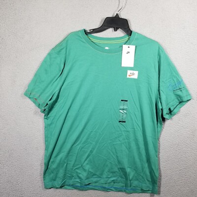 Nike NSW Swoosh Men XL Tee Green Noise DJ1393 350