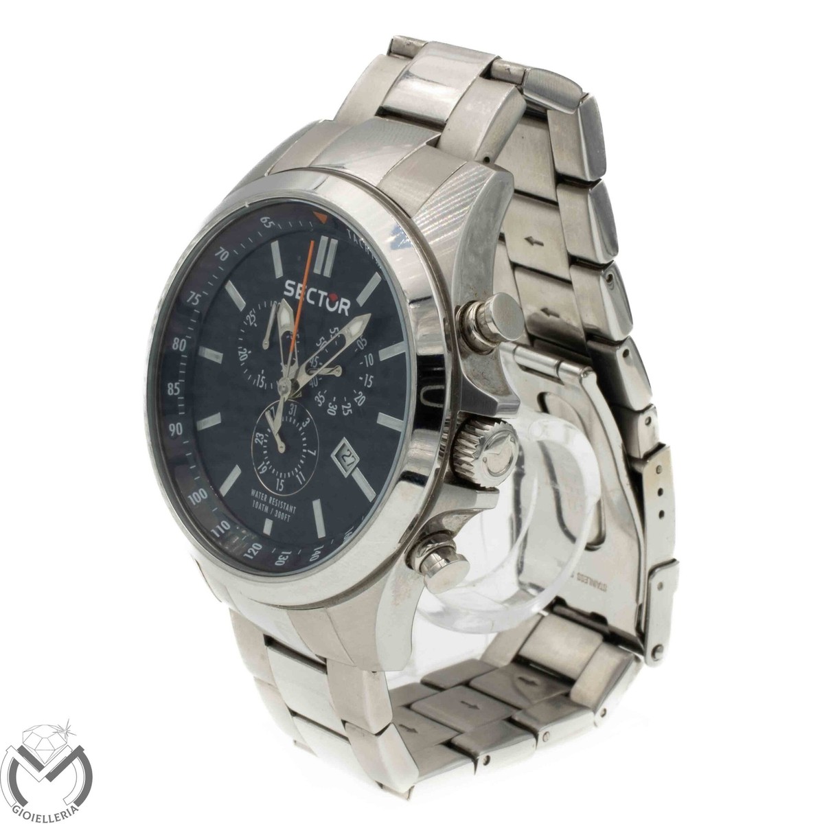 Watch sector 180 R3273690009 Quartz Analogue Chronograph Steel