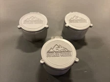 LENS CAP COVERS 3 PACK! BUTLER CREEK  OBJ FLIP UP  1.800-1.840" (BUT32527SIL)