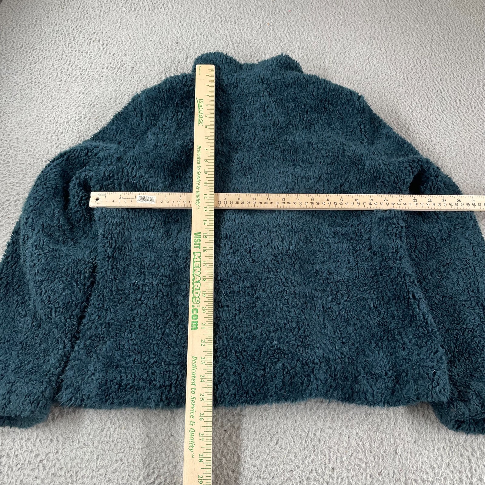 Pendleton Fleece Jacket Full Zip Deep Indigo Gree… - image 11