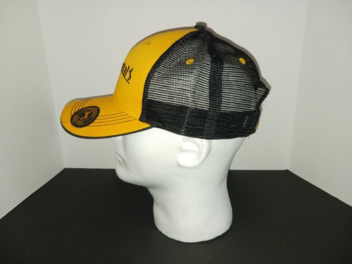 Continental Tire Cap Adjustable Strapback IMSA Racing Black Yellow Cap Hat - Picture 3 of 8