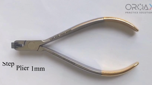 Alicates de ortodoncia para detallar arcos de alambre, doblar y formar, de 1 mm - Video 1 of 1