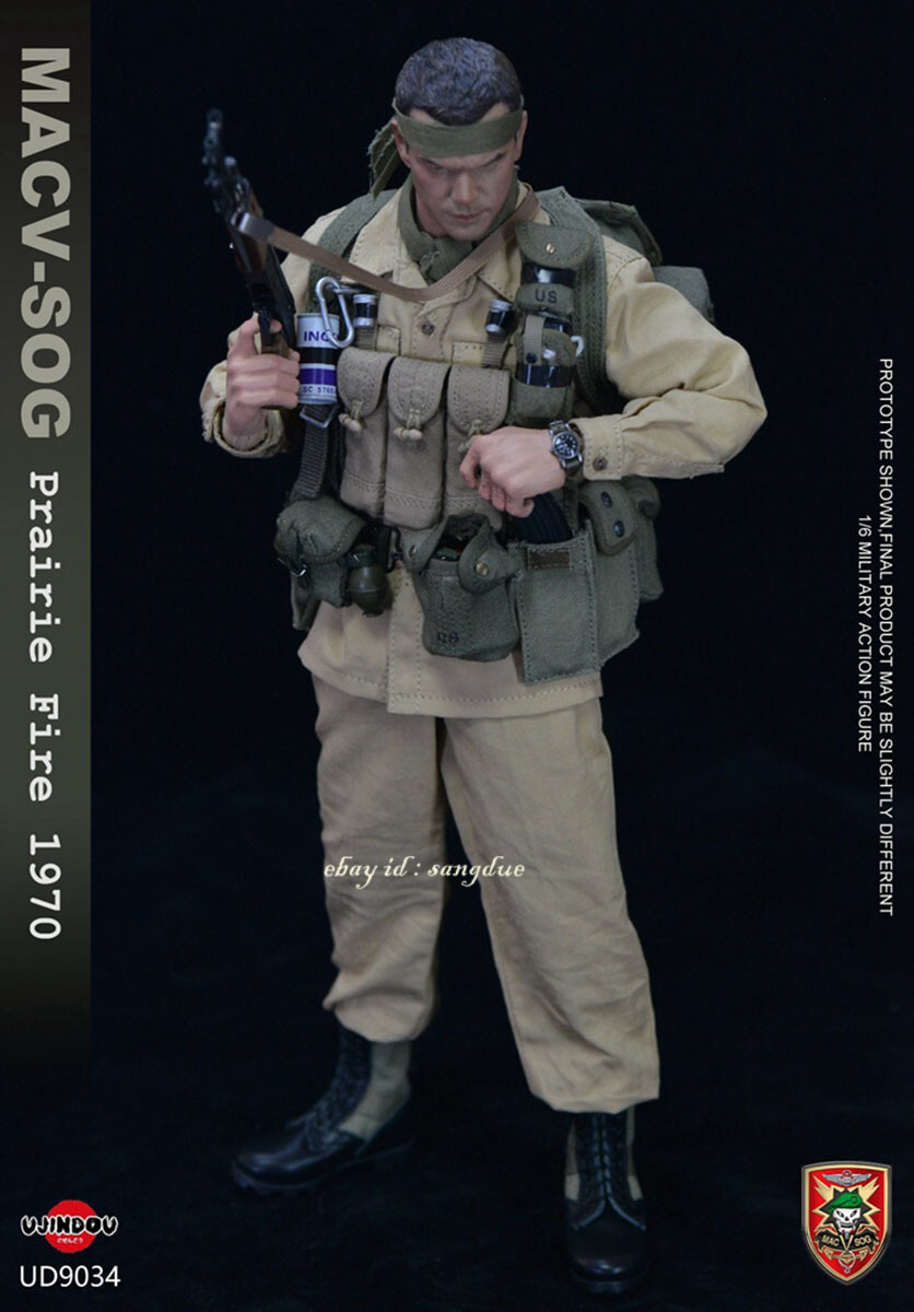 UJINDOU UD9034 1/6 MACV-SOG Prairie fire 1970 Solider Action