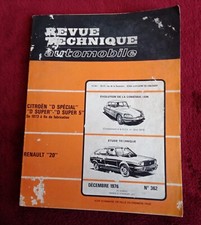 Revue technique Renault R20
