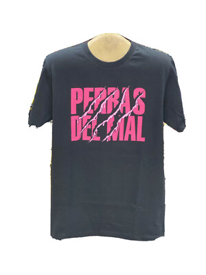 TALIVISION A263 PERRAS DEL MAL CMLL-AAA BLACK-PINK TSHIRT