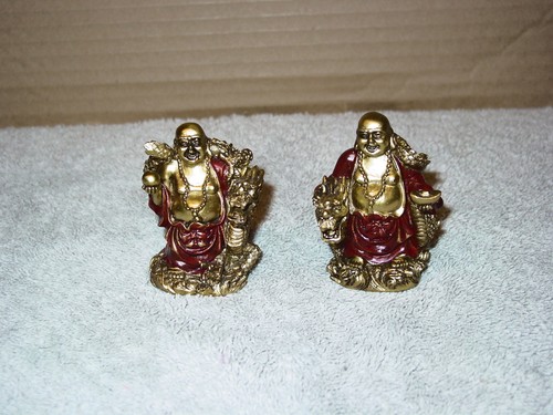 JUEGO DE FIGURAS DE BUDA CON DRAGÓN (JUEGO DE 4) - Imagen 2 de 3