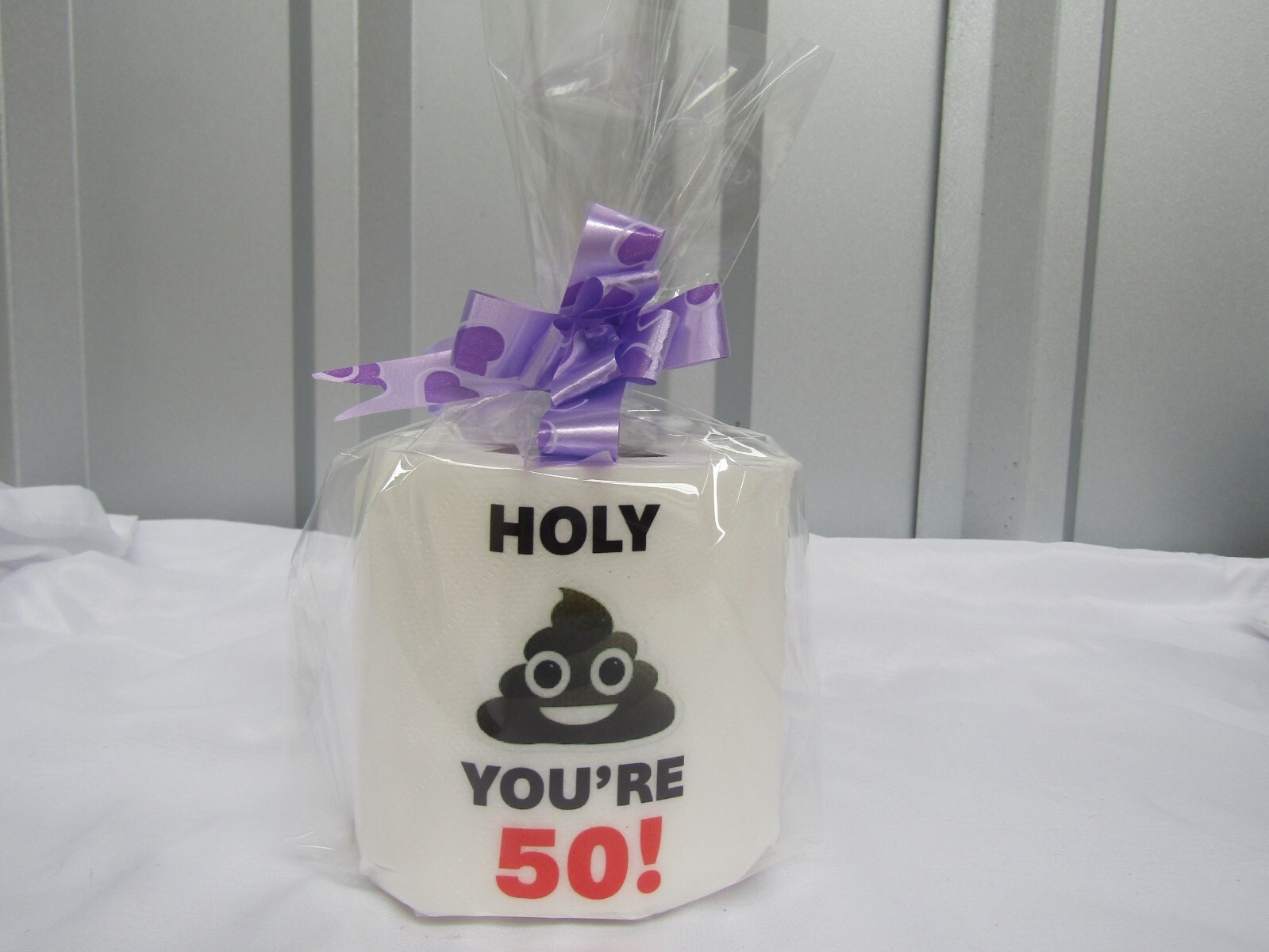 Novelty Toilet Roll Gift Birthday age 18 21 30 40 50 60 70 PRINTED ON