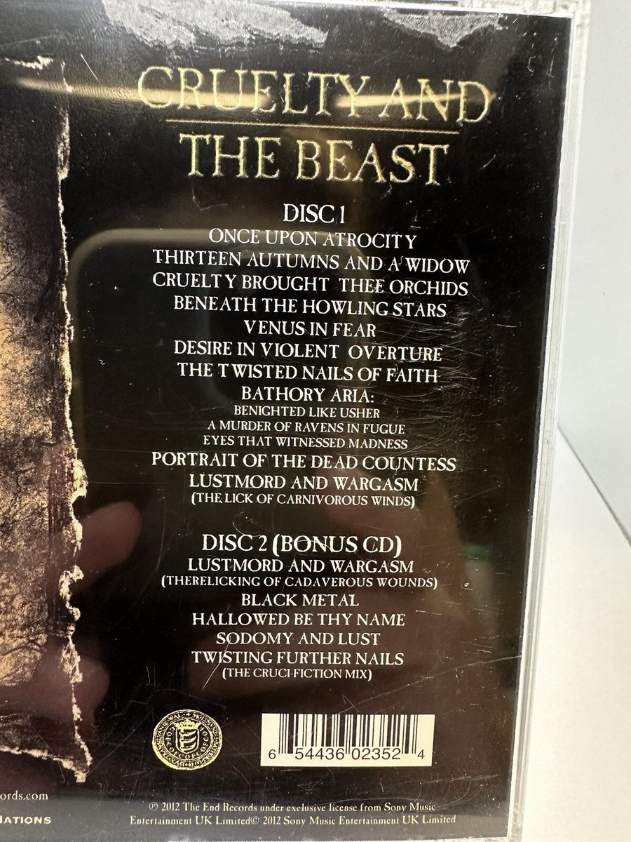 Cruelty and the Beast by Cradle of Filth: New | eBay