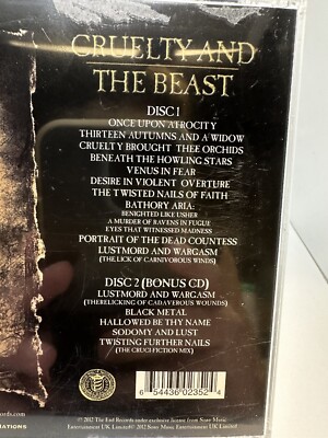 Cruelty and the Beast by Cradle of Filth: New | eBay