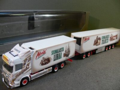 HERPA 1:87 HO CAMION REMORQUE SCANIA TRANSPORT STURM