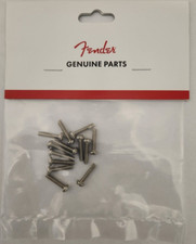 Fender Guitar CHROME Pickup Switch Mounting Screw 12 SCREWS 0994925000