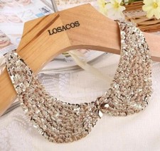 Handmade Beaded Lace-Up Collar Neck Chocker