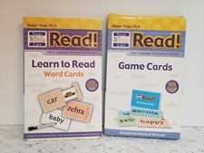 Your Baby Can Read Word Cards And Word Game Cards Both pre-owned