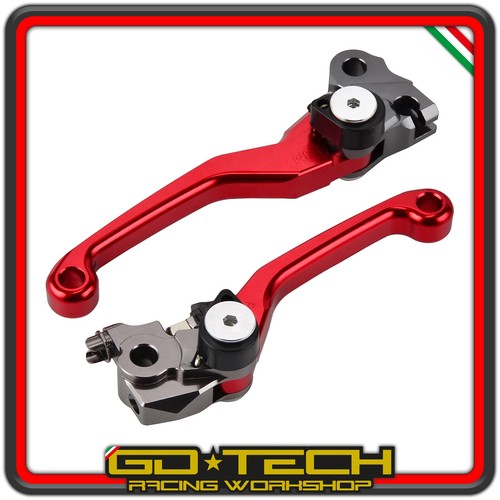 LEVE FRENO FRIZIONE ANTIROTTURA SNODATE CNC HONDA CRF 250 450 R RX 2007-2022 - Imagen 3 de 7