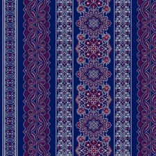 Bandana Fabric, By The Yard, Bandana Sash, Blue, CX9124-NAVY-D