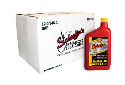 Schaeffer Manufacturing Co. 0700CK4-012 SynShield Durability Advantage 15W-40...