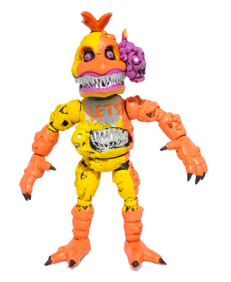 TOY FIGURE MEXICAN FREDDY FIVE NIGHTS AT FREDDY´S  TWISTED CHICKEN CHICA