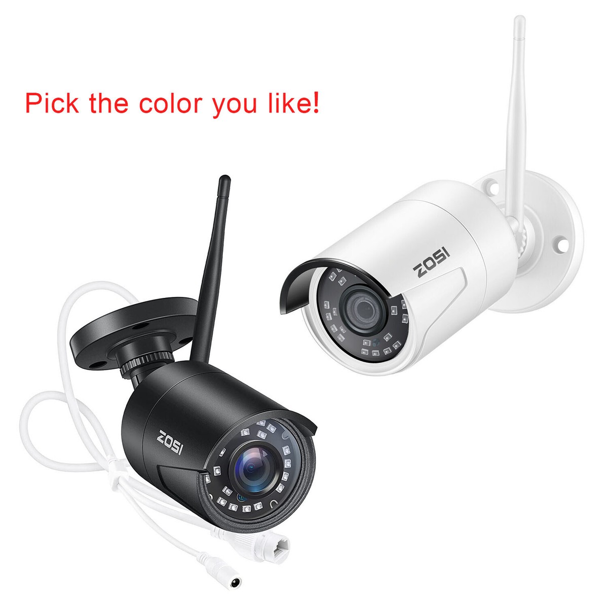 Zosi Wired Outdoor Security Cameras Zosi Dvr Zosi Security Camera