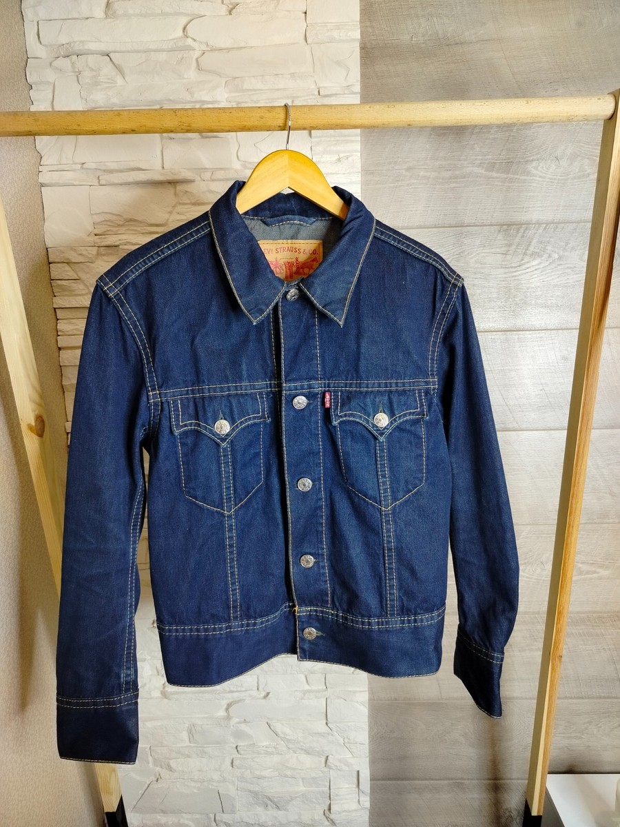 Levis Vintage Trucker Denim Jacket Rare Western Cowboy Vibe Size L