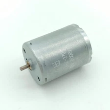 RK-370 DC 3V-12V 12500RPM High Speed Mini 24mm Electric Motor Knurled Shaft Toy