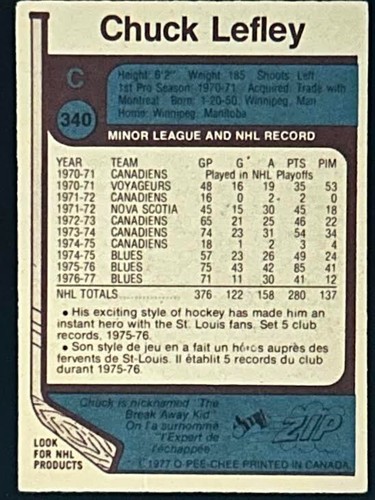 AUTOGRAPHED 1977-78 O-PEE-CHEE HOCKEY CARDS YOU SELECT GROUP 2 (SOME NOT SIGNED) - Bild 180 von 284