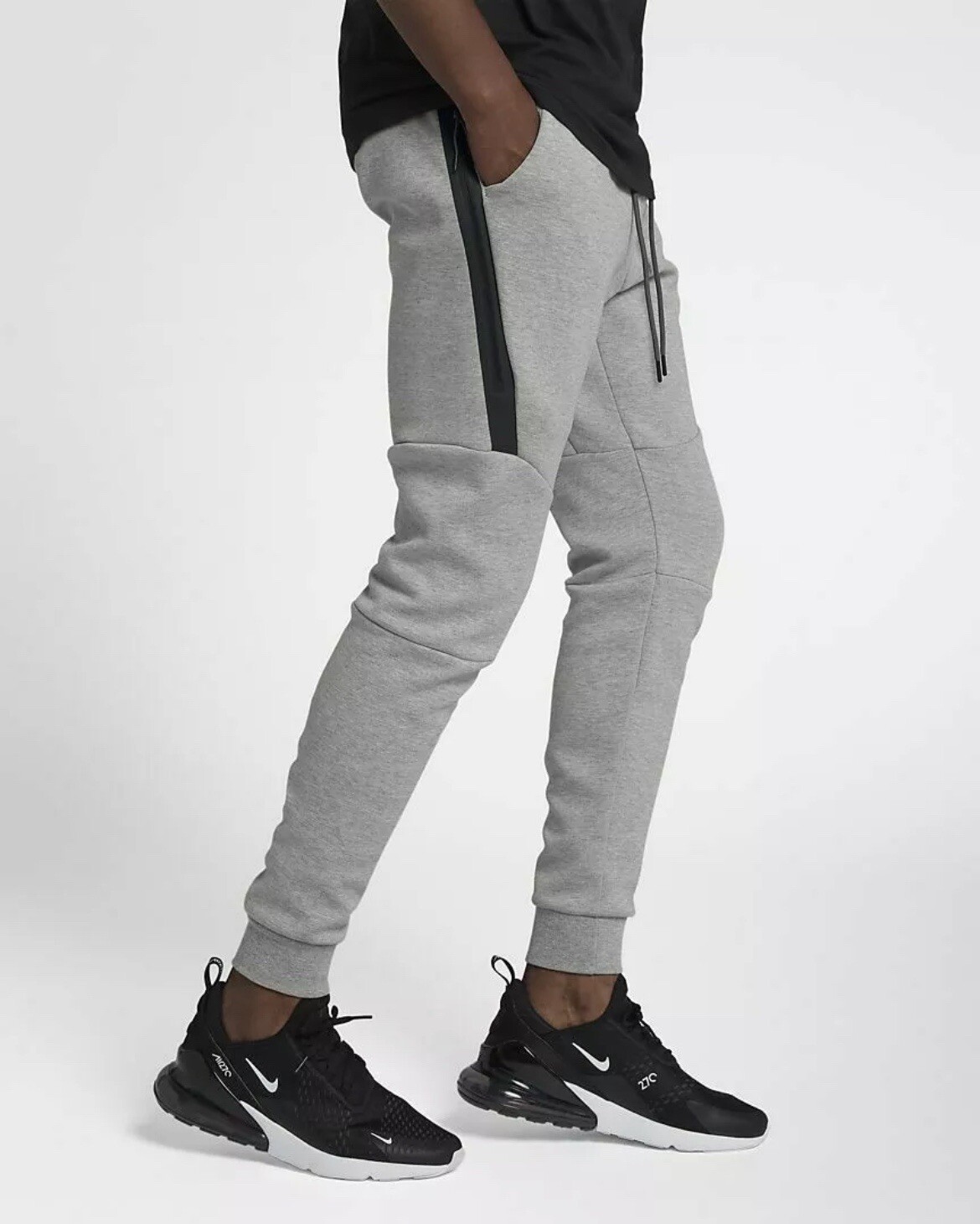 men's gray nike sweatpants