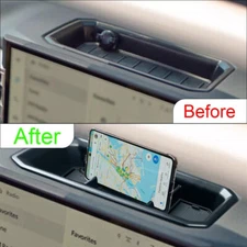 Fits 2022-2025 Toyota Tundra Center Console Dash Storage Box Tray Phone Holder