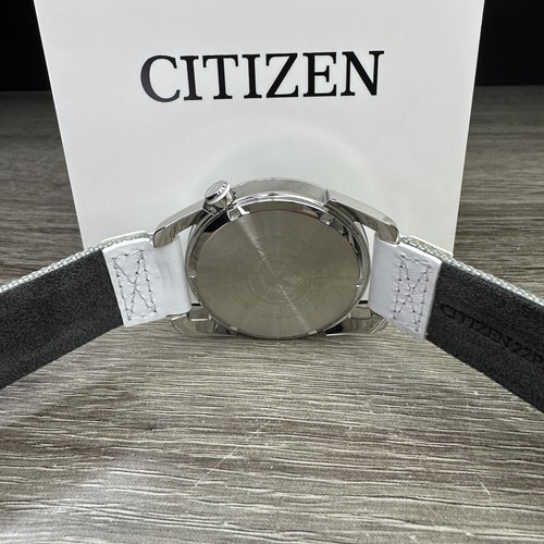NUOVO✅DAY DATE✅ Orologio Uomo Citizen EcoDrive Camouflage Grigio Bianco Nylon AW0011-09J - Foto 18 di 20
