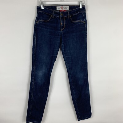 Easy Money Jeans Size 26 Lira Legging Women's Mid Rise Med Wash Denim Stretch