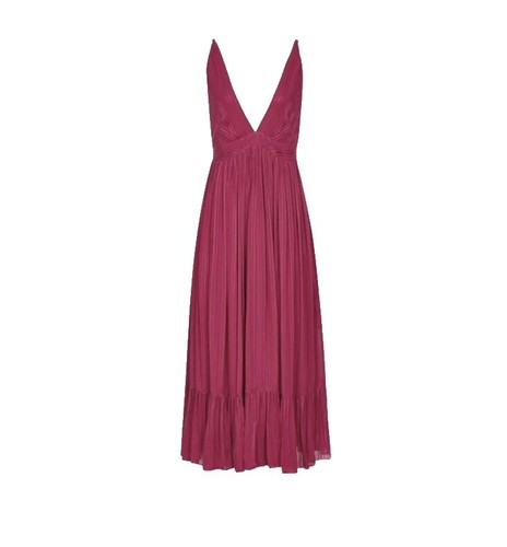 REISS NINA CAPE ONE SHOULDER MAXI DRESS in BRIGHT PINK Sz 0 | eBay