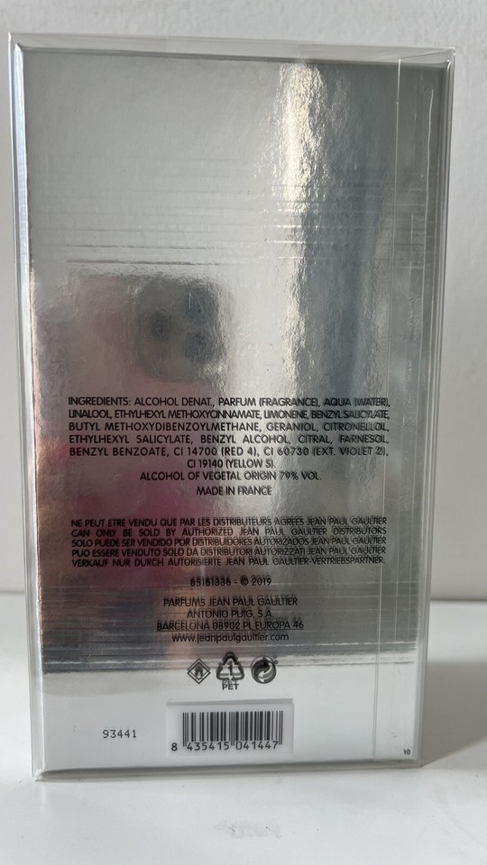 New & Sealed Jean Paul Gaultier Classique Airlines 50ml Eau de