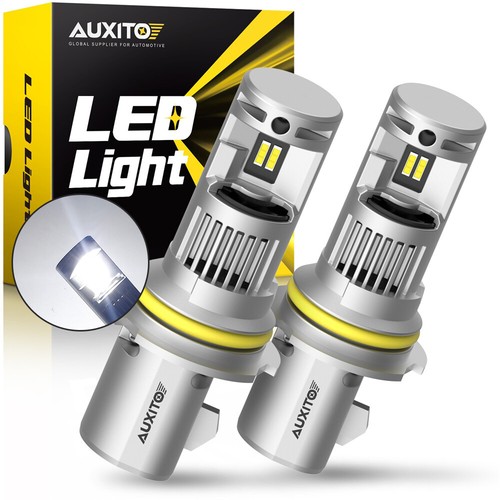 2x 9004 LED Headlight High Kit Low Beam Bulbs DRL 90W 9000LM 6000K Super White