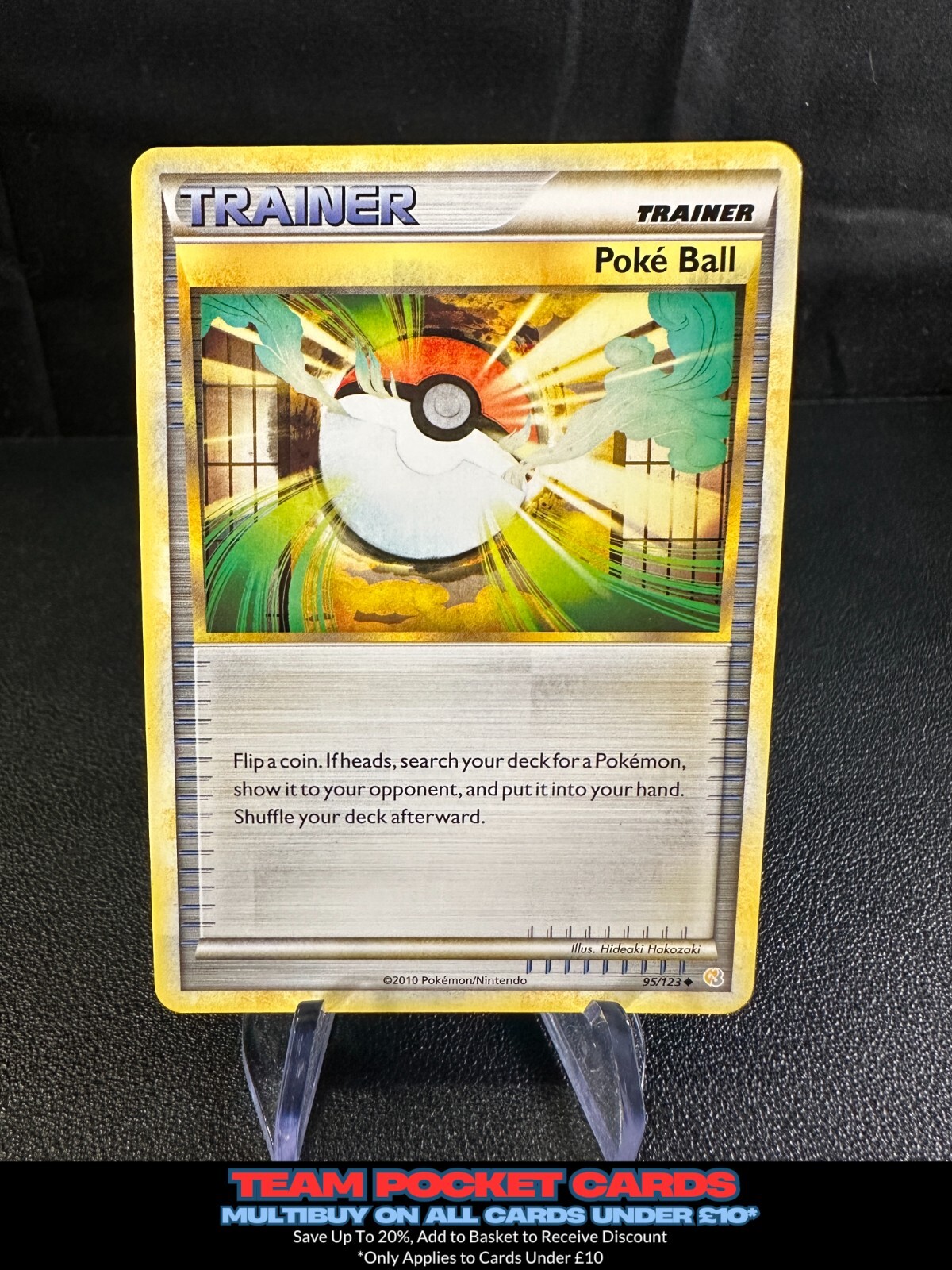 Poke Ball 95/123, Heartgold & Soulsilver, Pokemon, LP