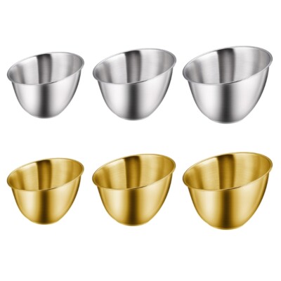 Stainless Steel Salad Bowl Korean Vegetable Bucket Large Capacity Tableware