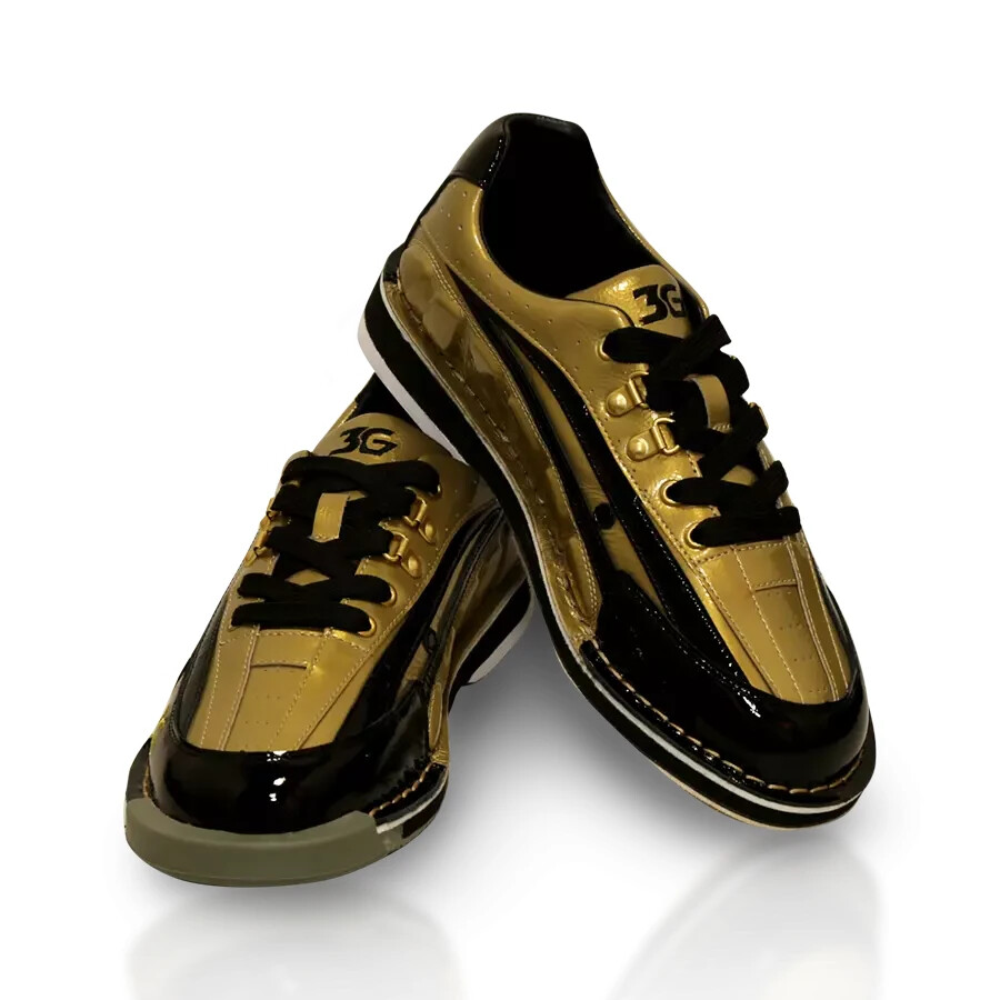 3G Belmo Tour S Gold Bowling Shoes Mens 10 Professional League Slide Sole Luxury Ball Dealers Bowling Pro-Shop - 3G Belmo Tour S Herren  main image 3