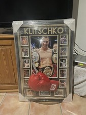 Klitschko Bild mit Original Unterschrift auf dem Boxhandschuh VB