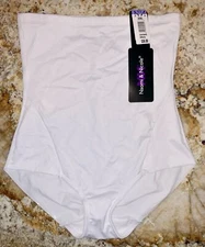 NAOMI NICOLE Leg Comfort Firm Control High Waist Brief Panty NEW Womens Sz M XL