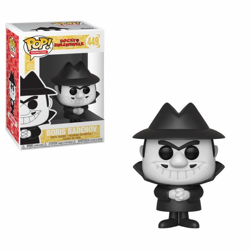 Funko Pop! Las Aventuras De Rocky &Amp; Bullwinkle Boris 9 Cm