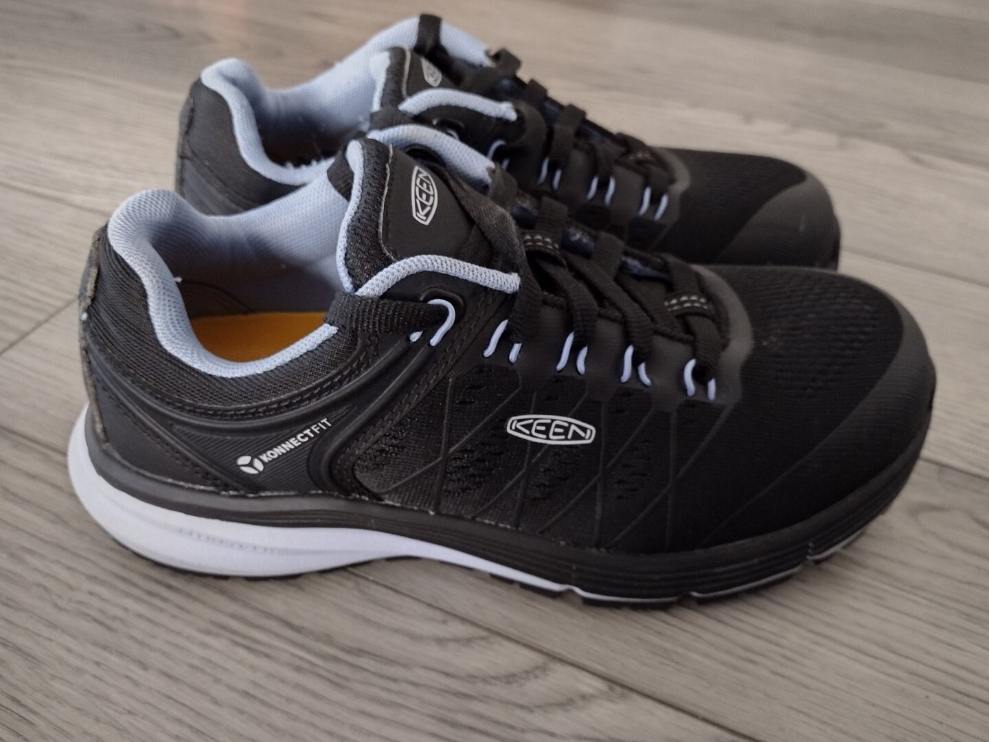 Scarpe antinfortunistiche Keen Utility Vista Energy nere blu da donna taglia 6M