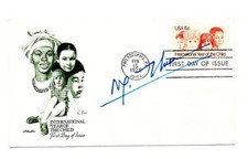 Nguyen Van Thieu Signed First Day Cover / Autographed President Vietnam