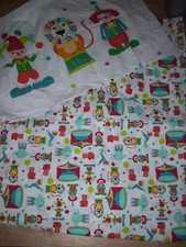 Kirkton House kids bright coloured circus print duvet cover.Single.Free postage!